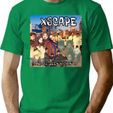 Xscape- Always Been Kickin It T-Shirt - Retro Graphic Tee for Men & Women - Green
