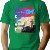 Yeah I'm A Simp Shirt T-Shirt - Retro Graphic Tee for Men & Women - Green