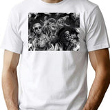 Yelawolf X Caskey T-Shirt - Retro Graphic Tee for Men & Women - White