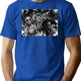 Yelawolf X Caskey T-Shirt - Retro Graphic Tee for Men & Women - Blue