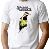 Yellow Bellied Sapsucker Insult T-Shirt - Retro Graphic Tee for Men & Women - White
