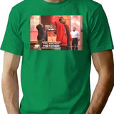 You Are Not The Father T-Shirt - Retro Graphic Tee for Men & Women - Green