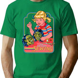 You Can Learn Sewing T-Shirt - Retro Graphic Tee for Men & Women - Green