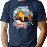 You're My Crush T-Shirt - Retro Graphic Tee for Men & Women - Navy