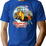 You're My Crush T-Shirt - Retro Graphic Tee for Men & Women - Blue