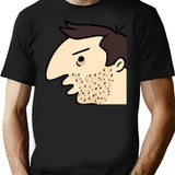 Zach Hadel Psychicpebbles T-Shirt - Retro Graphic Tee for Men & Women - Black