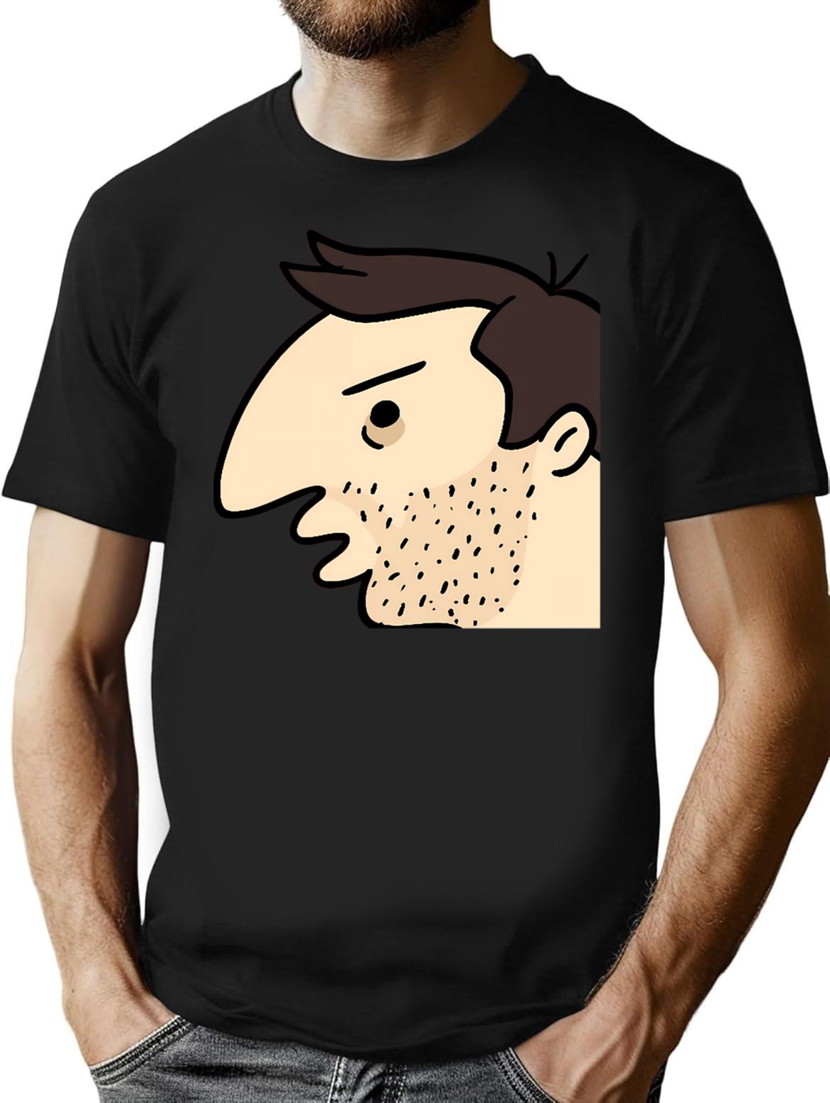 Zach Hadel Psychicpebbles T-Shirt - Retro Graphic Tee for Men & Women - Black