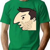 Zach Hadel Psychicpebbles T-Shirt - Retro Graphic Tee for Men & Women - Green