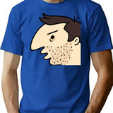 Zach Hadel Psychicpebbles T-Shirt - Retro Graphic Tee for Men & Women - Blue