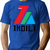 Zemina Bootleg Graphic T-Shirt - Blue