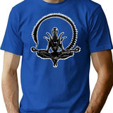 Zenomorph T-Shirt - Retro Graphic Tee for Men & Women - Blue