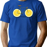 Zest T-Shirt - Retro Graphic Tee for Men & Women - Blue