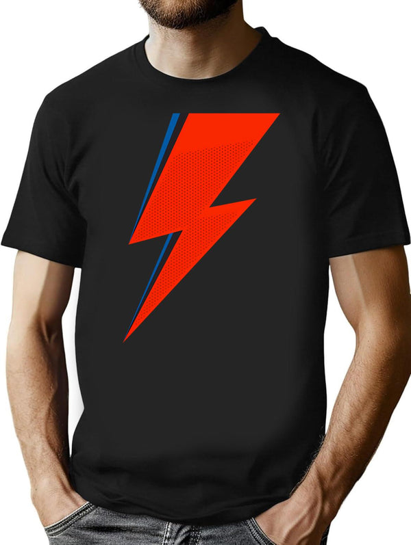 Ziggy's Flash Sign T-Shirt - Retro Graphic Tee for Men & Women - Black