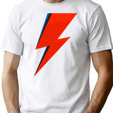 Ziggy's Flash Sign T-Shirt - Retro Graphic Tee for Men & Women - White