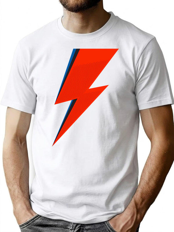 Ziggy's Flash Sign T-Shirt - Retro Graphic Tee for Men & Women - White
