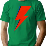 Ziggy's Flash Sign T-Shirt - Retro Graphic Tee for Men & Women - Green
