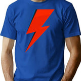 Ziggy's Flash Sign T-Shirt - Retro Graphic Tee for Men & Women - Blue