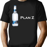 Zima T-Shirt - Retro Graphic Tee for Men & Women - Black