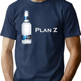 Zima T-Shirt - Retro Graphic Tee for Men & Women - Navy