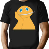 Zippy Illustration T-Shirt - Retro Graphic Tee for Men & Women - Black