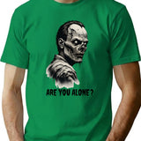 Zombie - Are You Alone T-Shirt - Retro Graphic Tee for Men & Women - Green