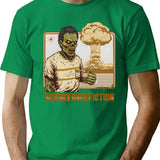 Zombie - Science Over Fiction - Thumb Up T-Shirt - Green