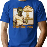 Zombie - Science Over Fiction - Thumb Up T-Shirt - Blue